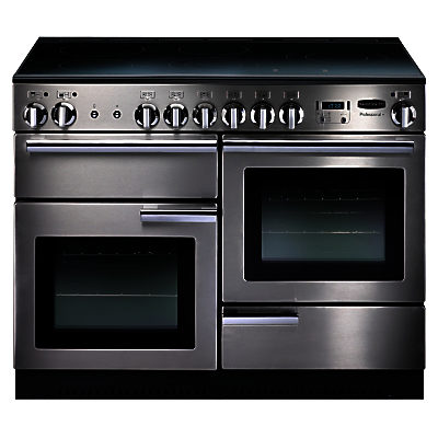 Rangemaster Professional + 110 Induction Hob Range Cooker Stainless Steel